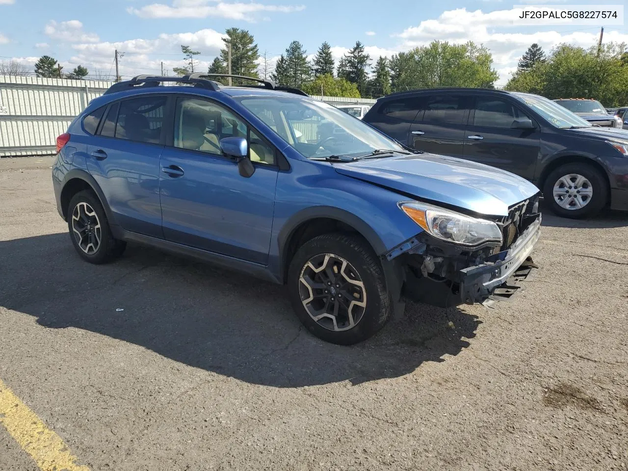 2016 Subaru Crosstrek Limited VIN: JF2GPALC5G8227574 Lot: 74191854