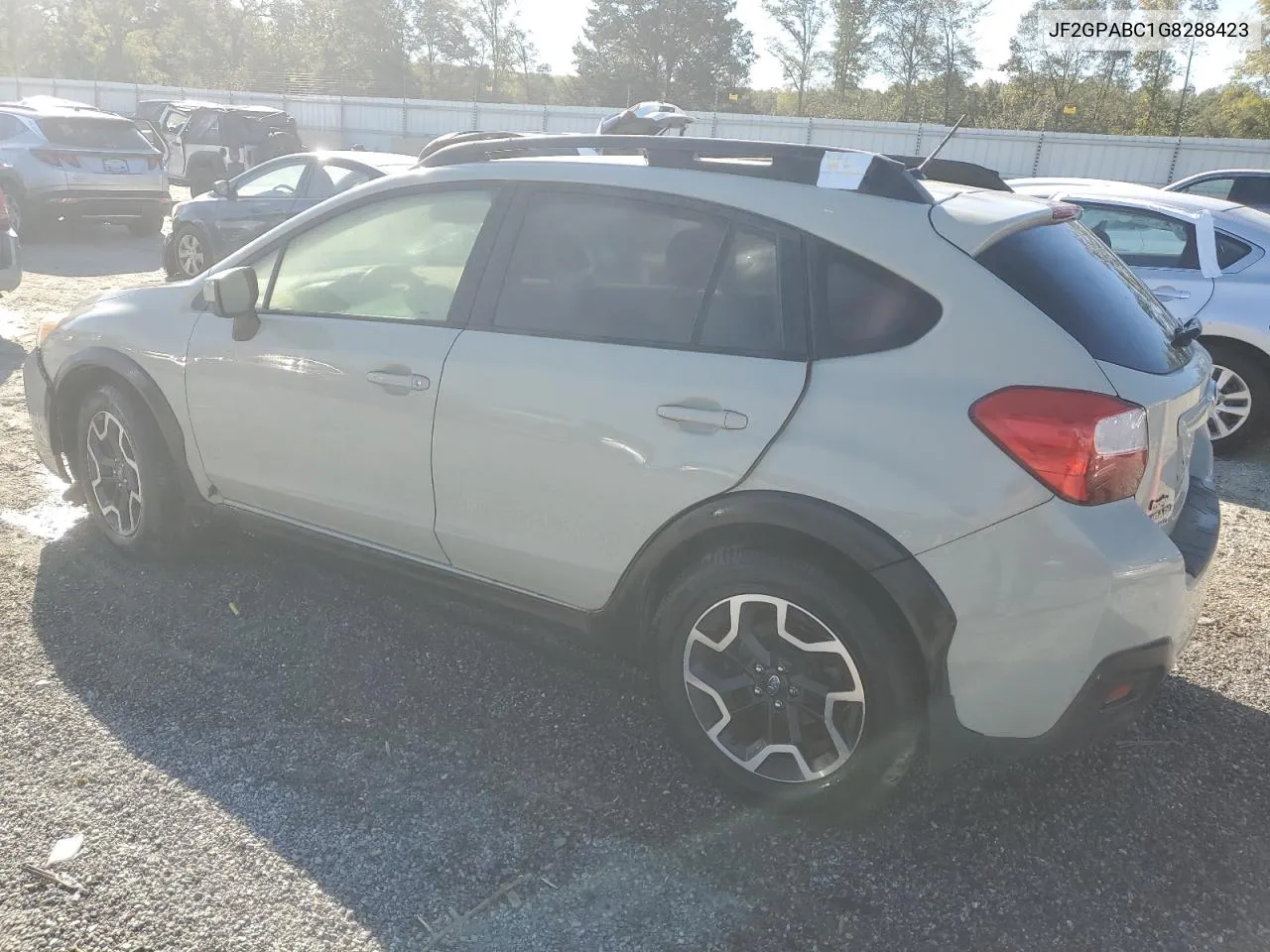 2016 Subaru Crosstrek Premium VIN: JF2GPABC1G8288423 Lot: 74581624