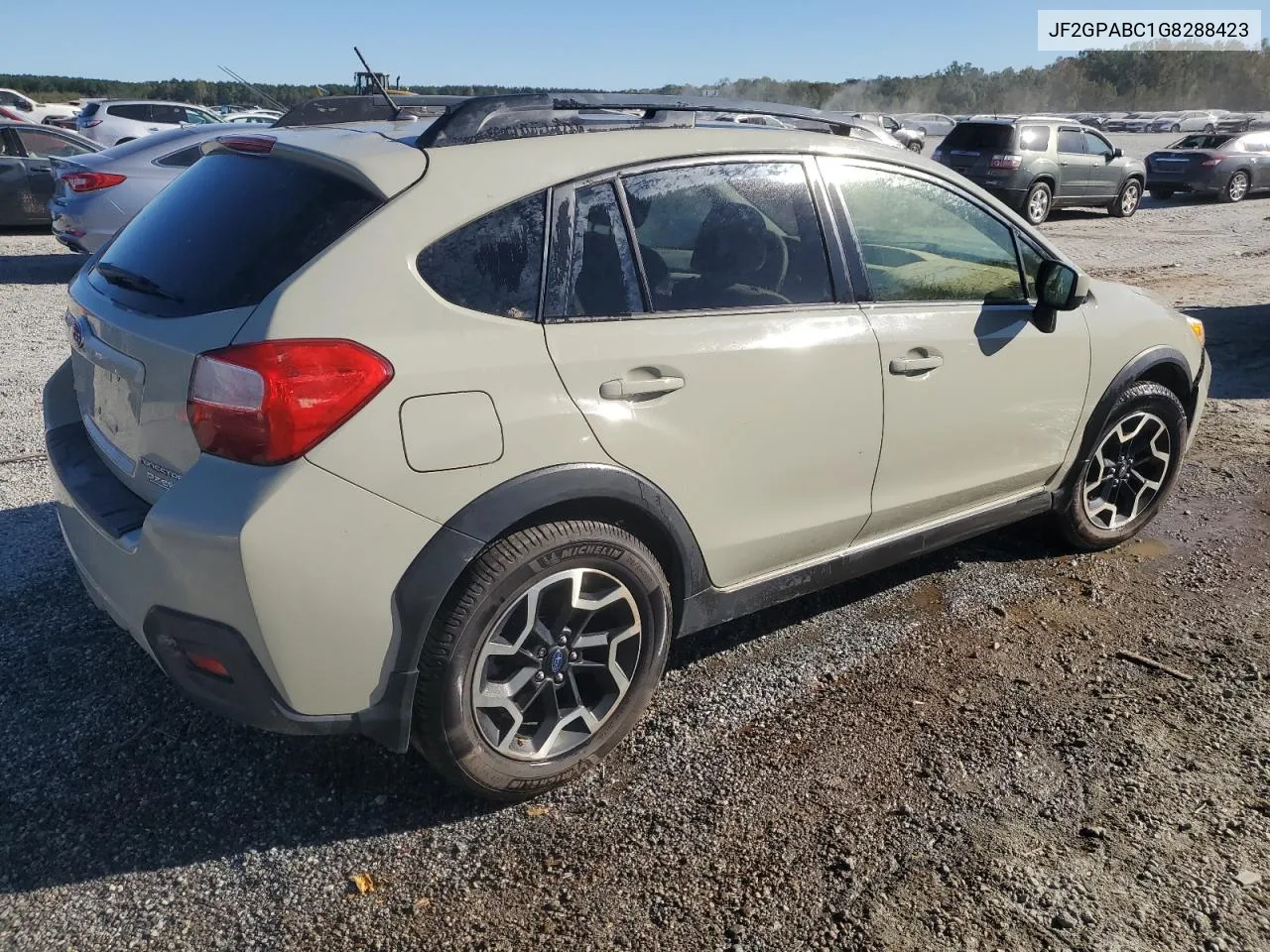 2016 Subaru Crosstrek Premium VIN: JF2GPABC1G8288423 Lot: 74581624