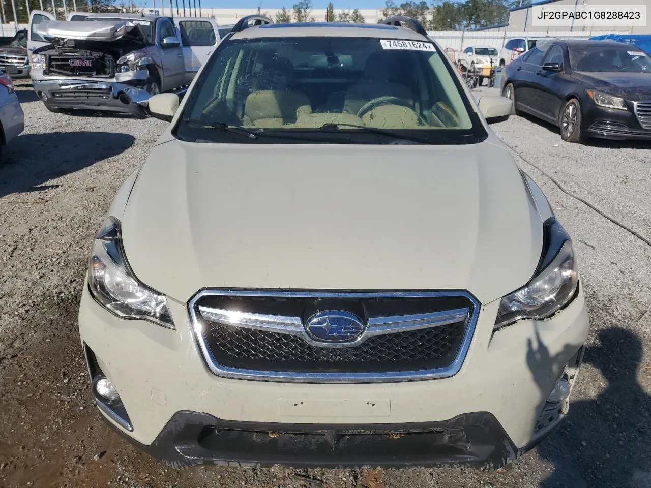 2016 Subaru Crosstrek Premium VIN: JF2GPABC1G8288423 Lot: 74581624