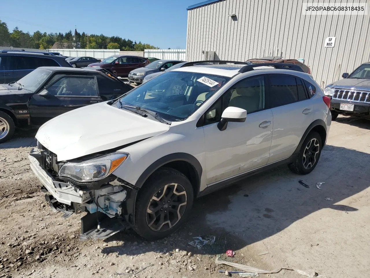 2016 Subaru Crosstrek Premium VIN: JF2GPABC6G8318435 Lot: 74626144