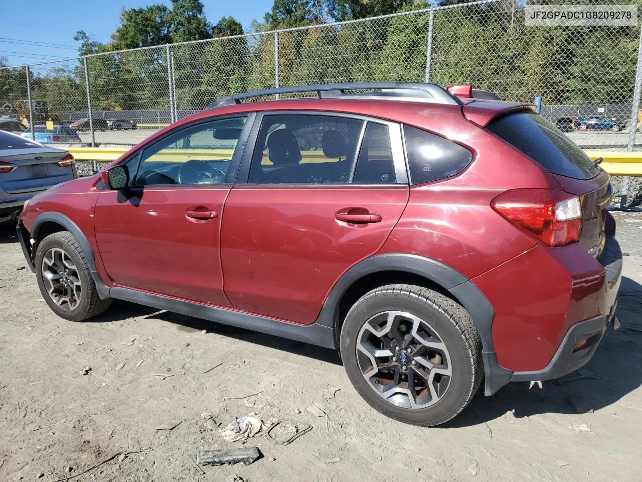 2016 Subaru Crosstrek Premium VIN: JF2GPADC1G8209278 Lot: 75008534