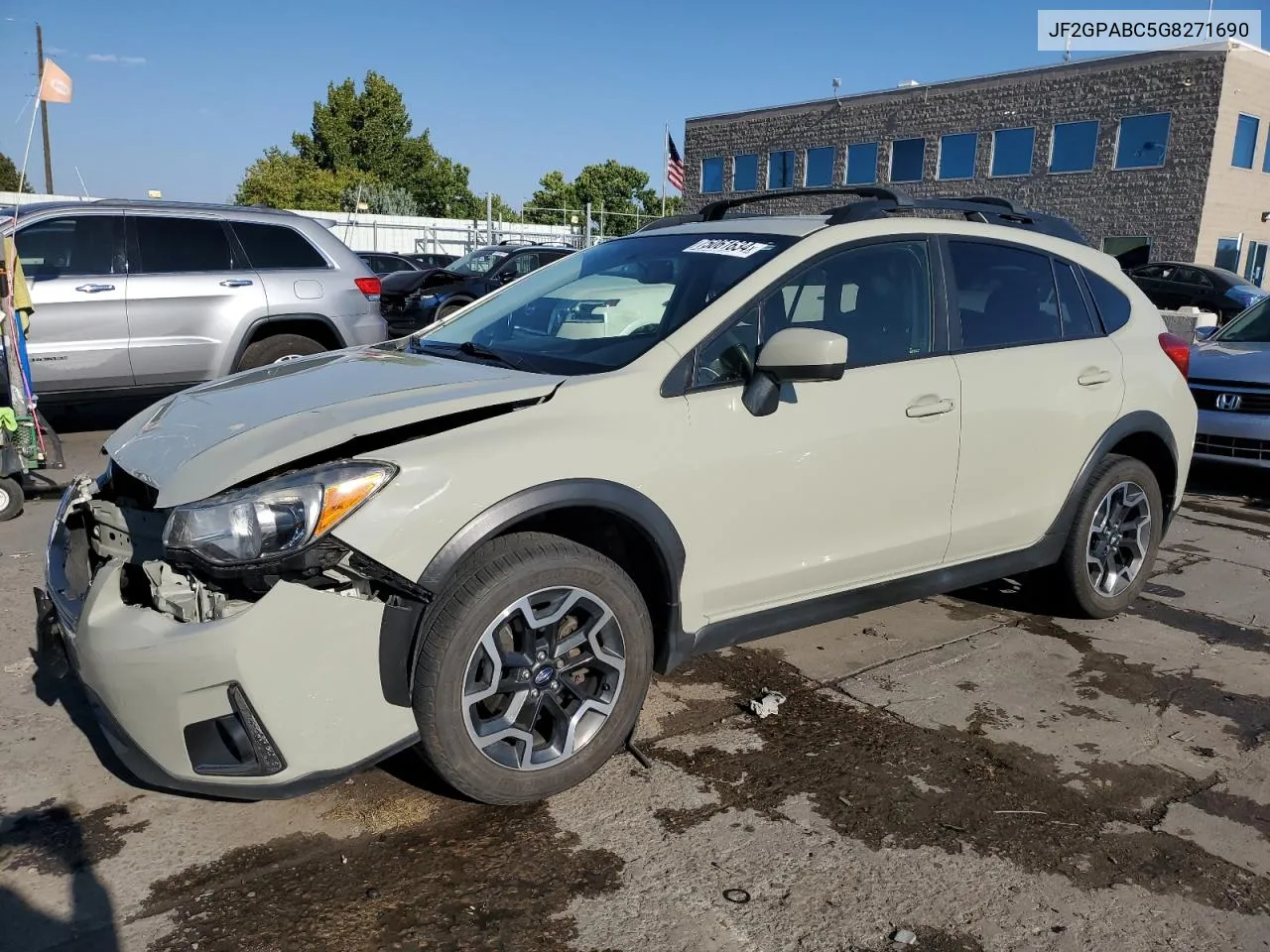 2016 Subaru Crosstrek Premium VIN: JF2GPABC5G8271690 Lot: 75061634