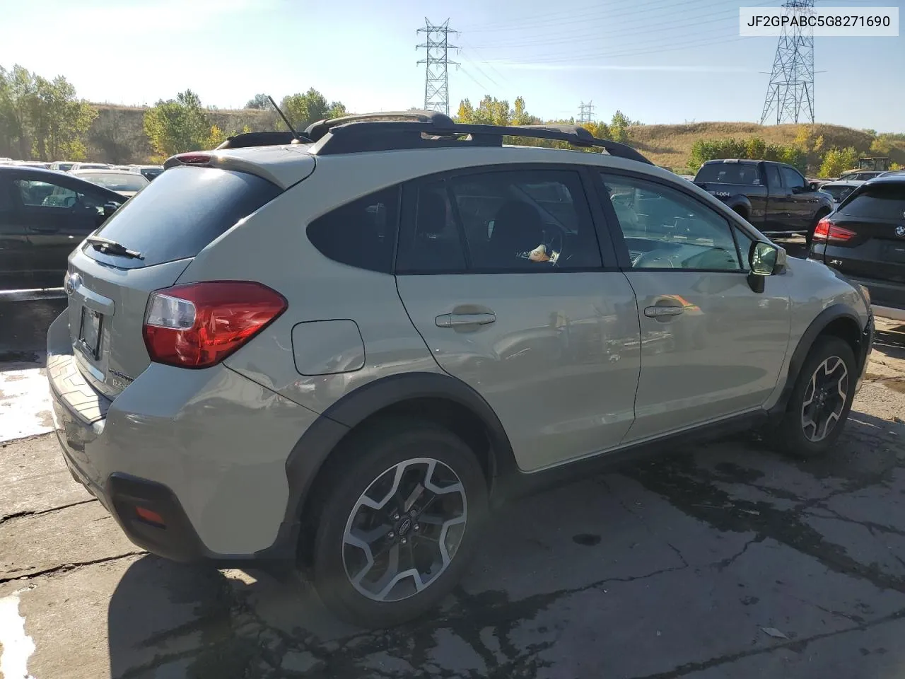 2016 Subaru Crosstrek Premium VIN: JF2GPABC5G8271690 Lot: 75061634