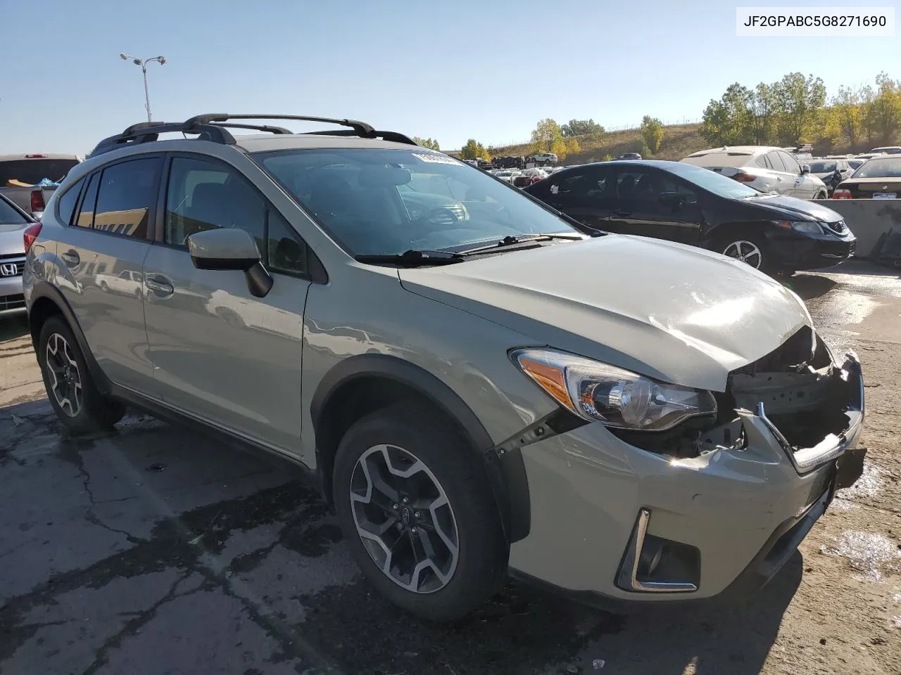 2016 Subaru Crosstrek Premium VIN: JF2GPABC5G8271690 Lot: 75061634