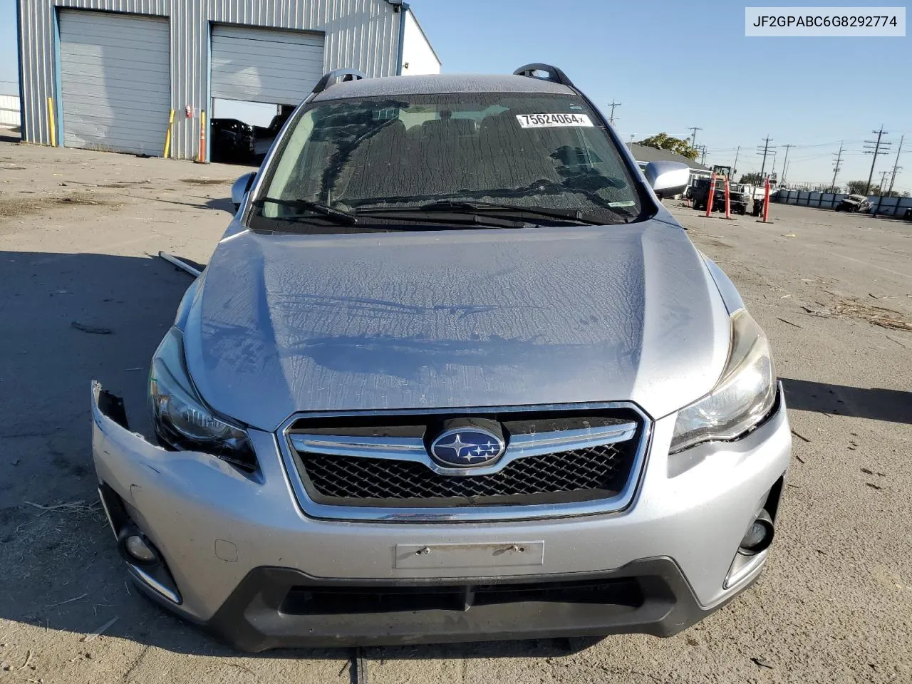 2016 Subaru Crosstrek Premium VIN: JF2GPABC6G8292774 Lot: 75624064