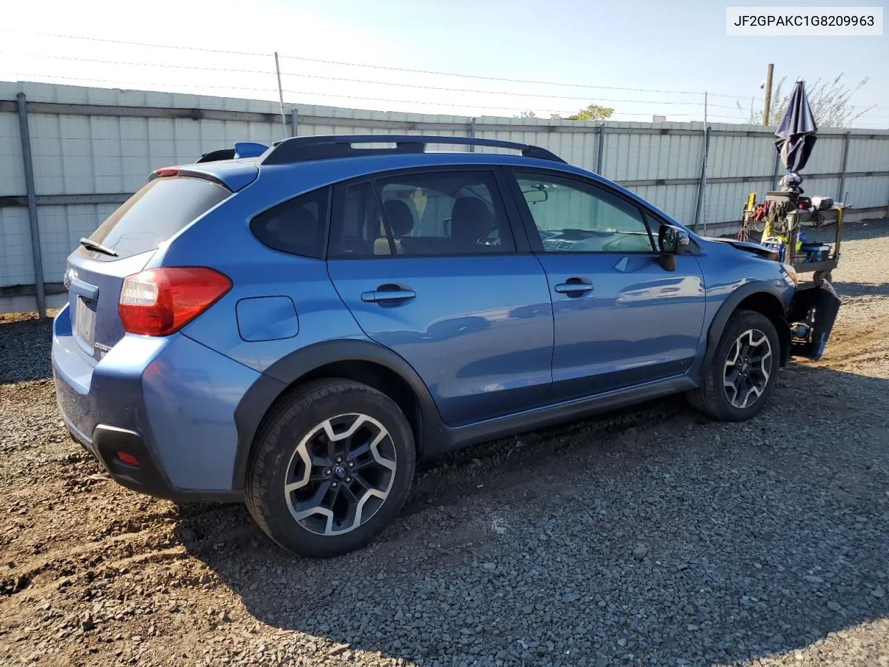 2016 Subaru Crosstrek Limited VIN: JF2GPAKC1G8209963 Lot: 75702674