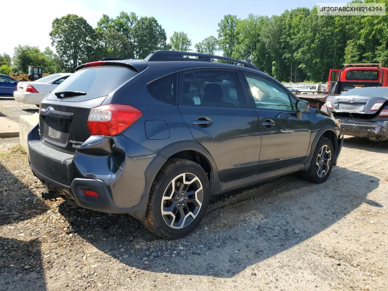 2017 Subaru Crosstrek Premium VIN: JF2GPABCXH8216394 Lot: 55156204