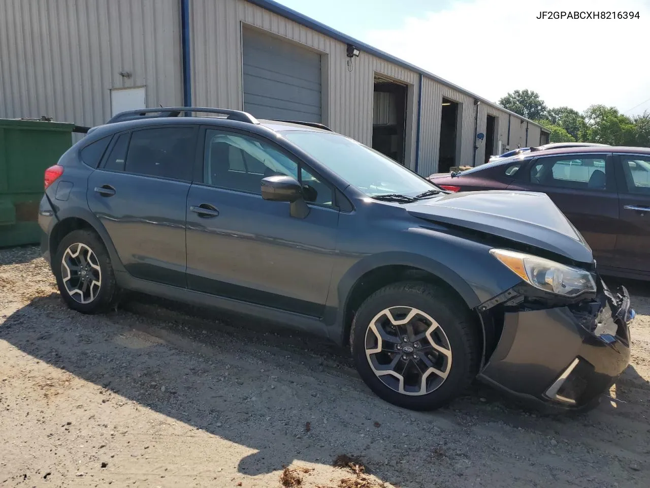 2017 Subaru Crosstrek Premium VIN: JF2GPABCXH8216394 Lot: 55156204