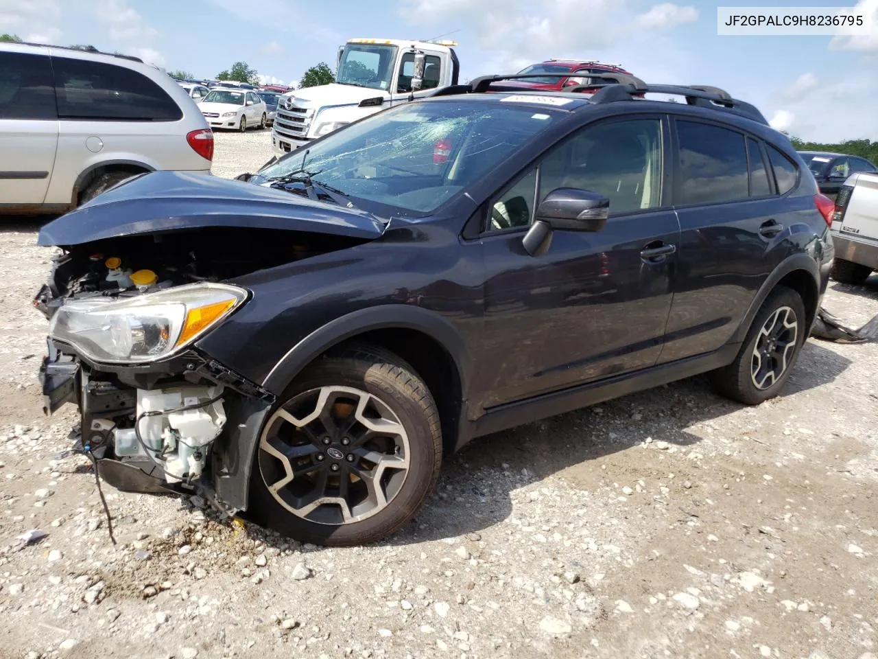 2017 Subaru Crosstrek Limited VIN: JF2GPALC9H8236795 Lot: 56118654