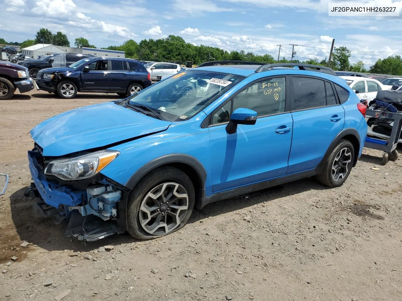 2017 Subaru Crosstrek Limited VIN: JF2GPANC1HH263227 Lot: 58239784