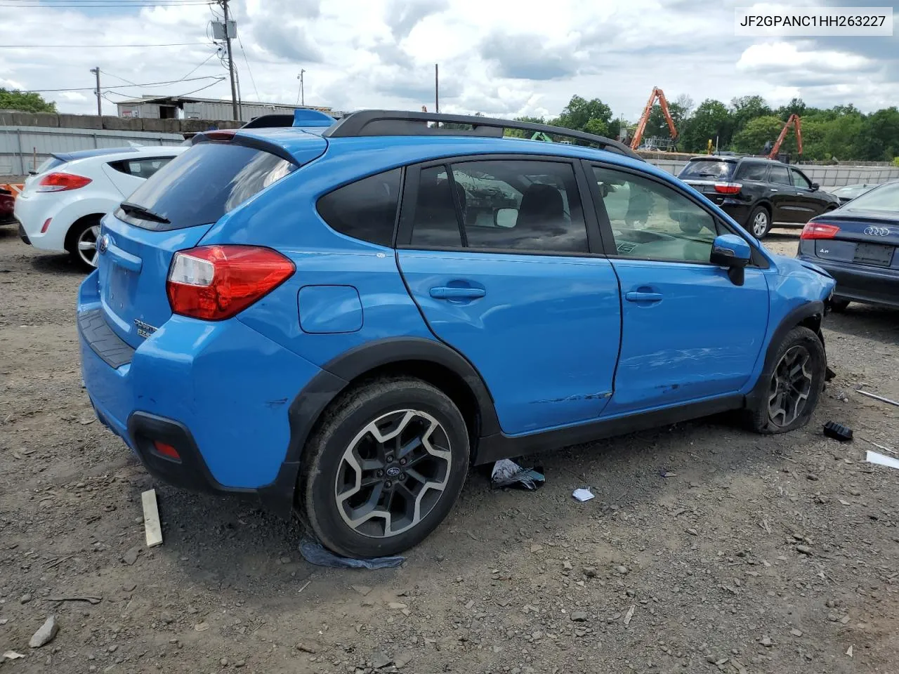 2017 Subaru Crosstrek Limited VIN: JF2GPANC1HH263227 Lot: 58239784