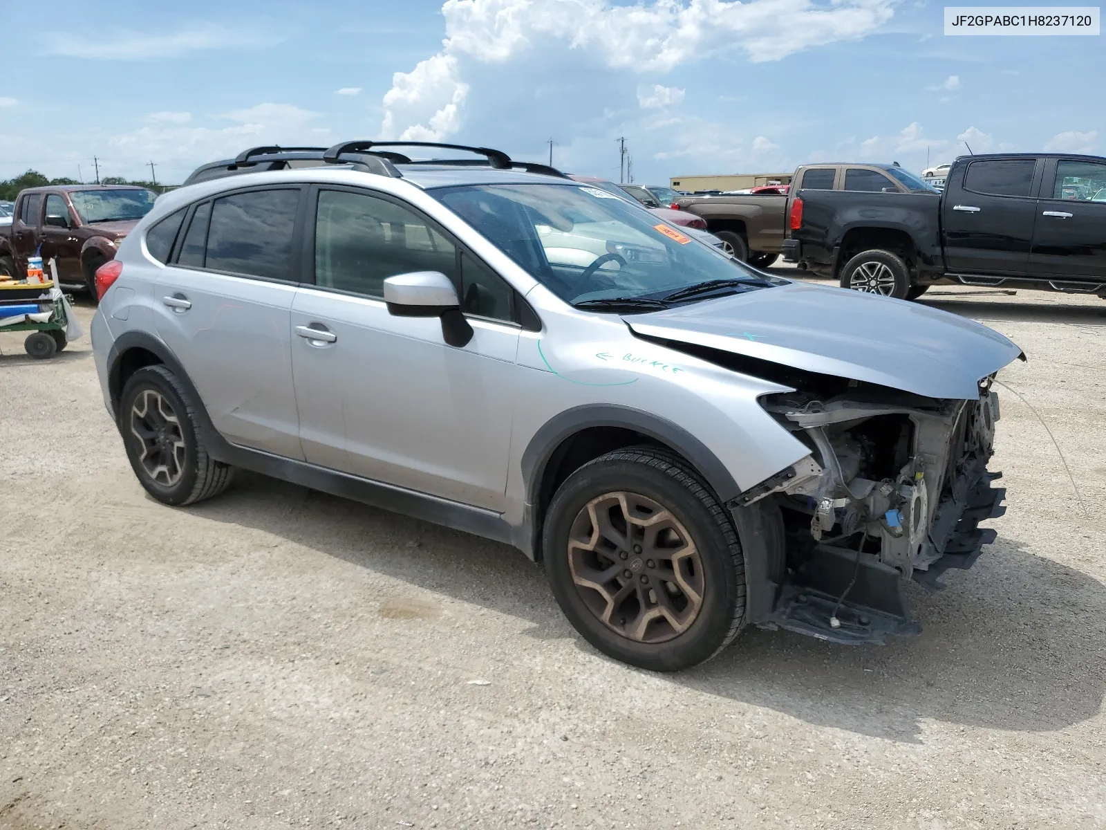 2017 Subaru Crosstrek Premium VIN: JF2GPABC1H8237120 Lot: 63516984