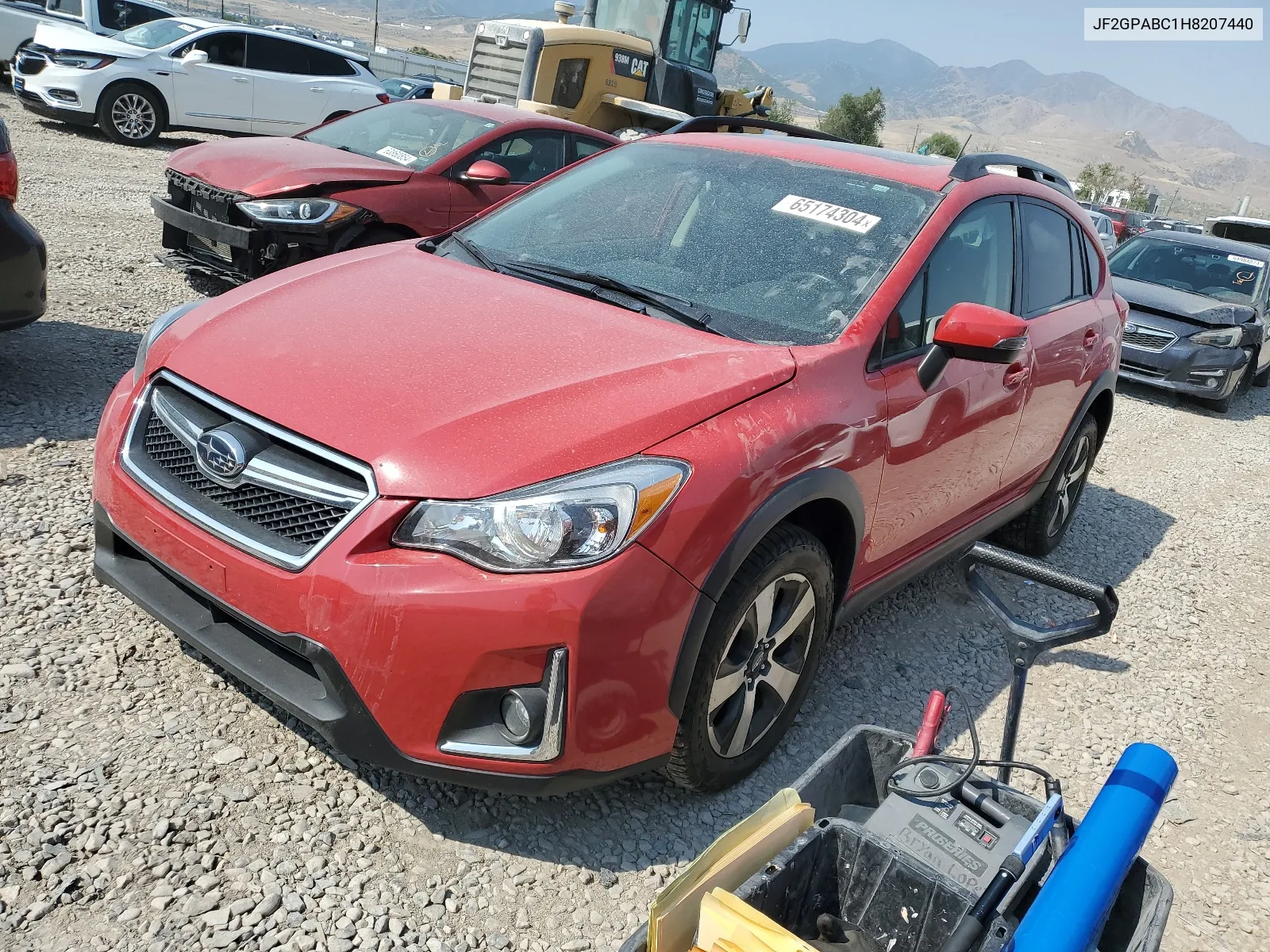 2017 Subaru Crosstrek Premium VIN: JF2GPABC1H8207440 Lot: 65174304