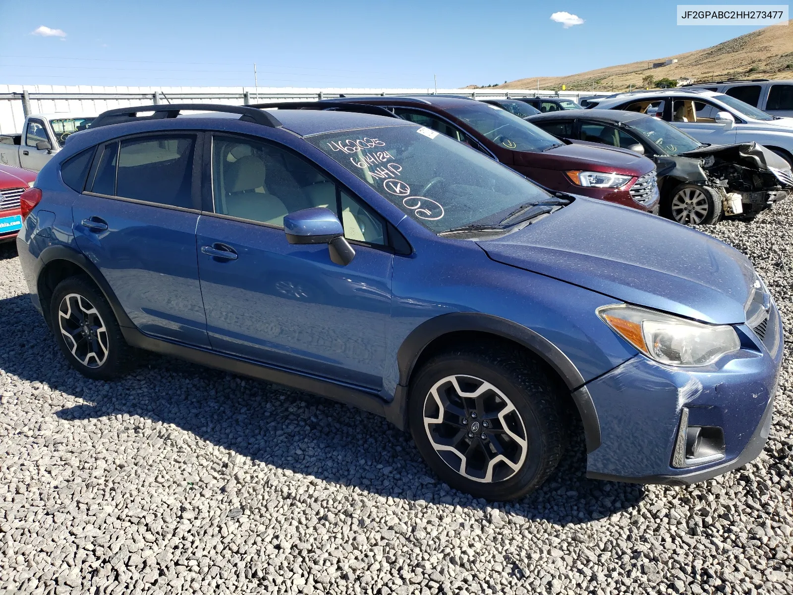 2017 Subaru Crosstrek Premium VIN: JF2GPABC2HH273477 Lot: 67130364