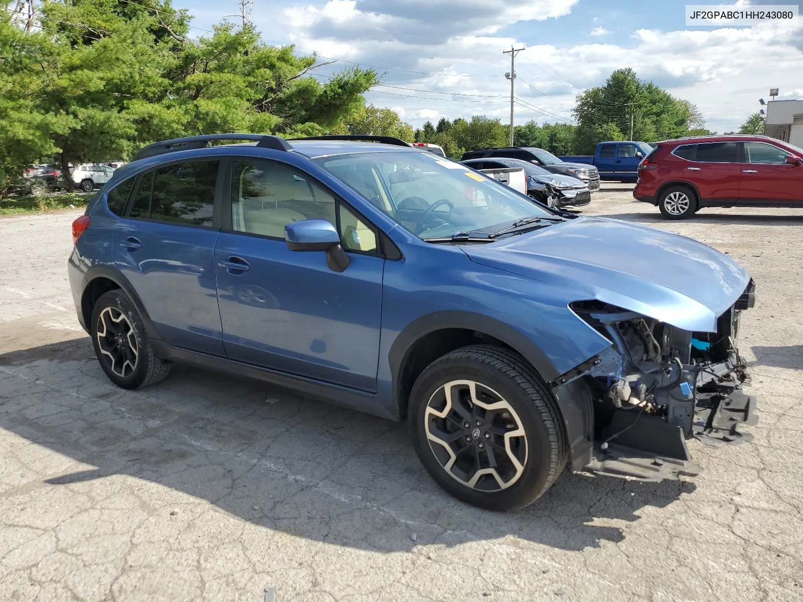 2017 Subaru Crosstrek Premium VIN: JF2GPABC1HH243080 Lot: 67141174