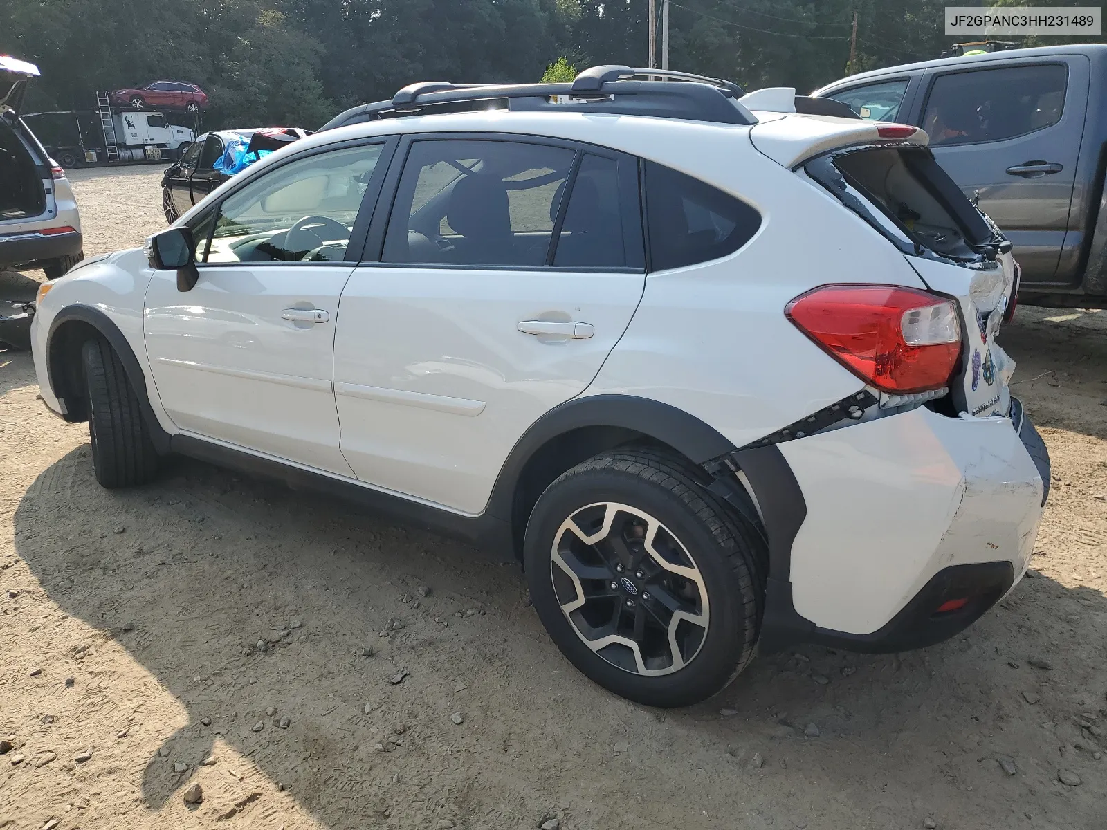 JF2GPANC3HH231489 2017 Subaru Crosstrek Limited