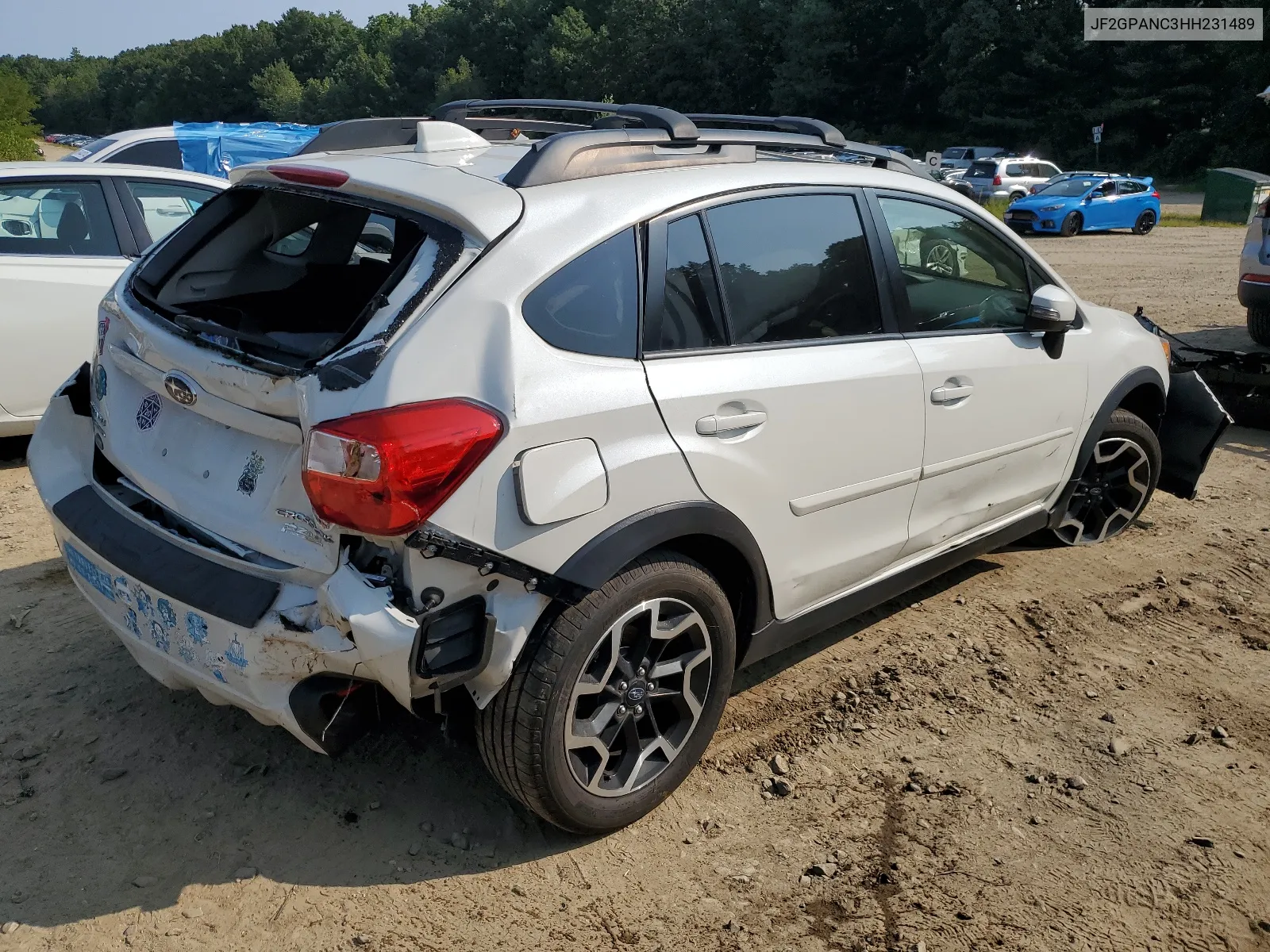 JF2GPANC3HH231489 2017 Subaru Crosstrek Limited