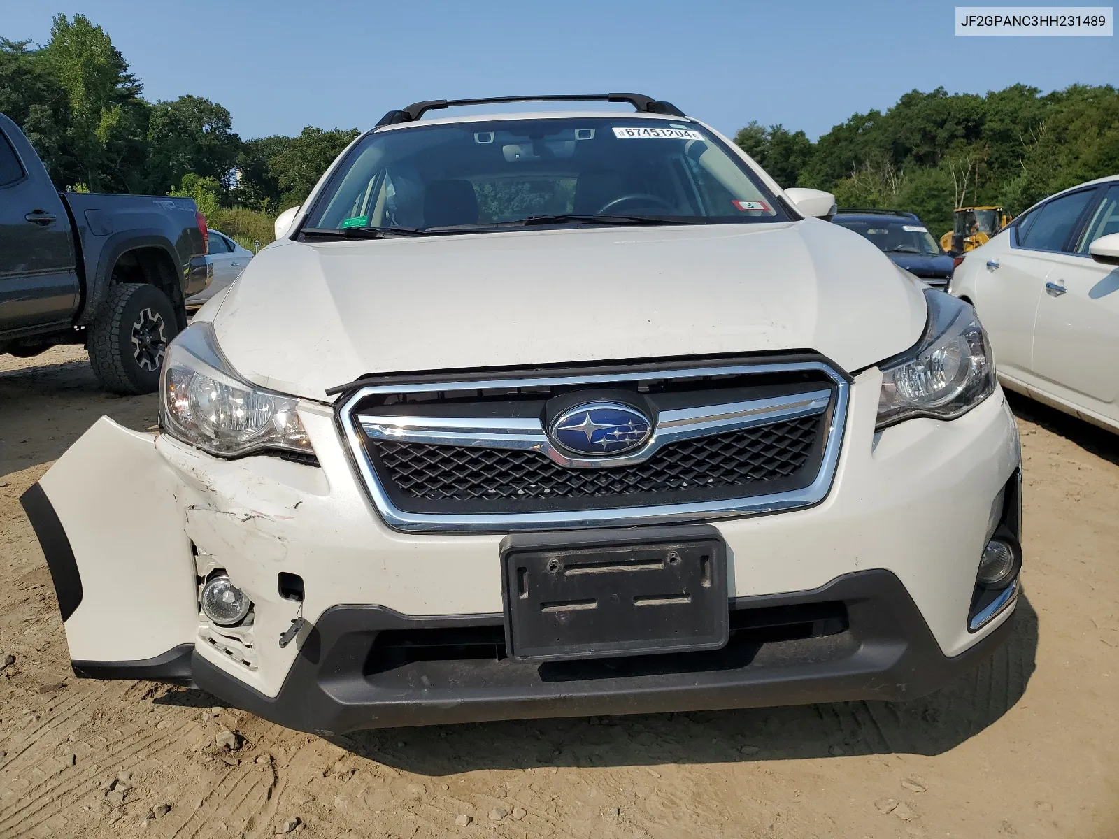 2017 Subaru Crosstrek Limited VIN: JF2GPANC3HH231489 Lot: 67451204