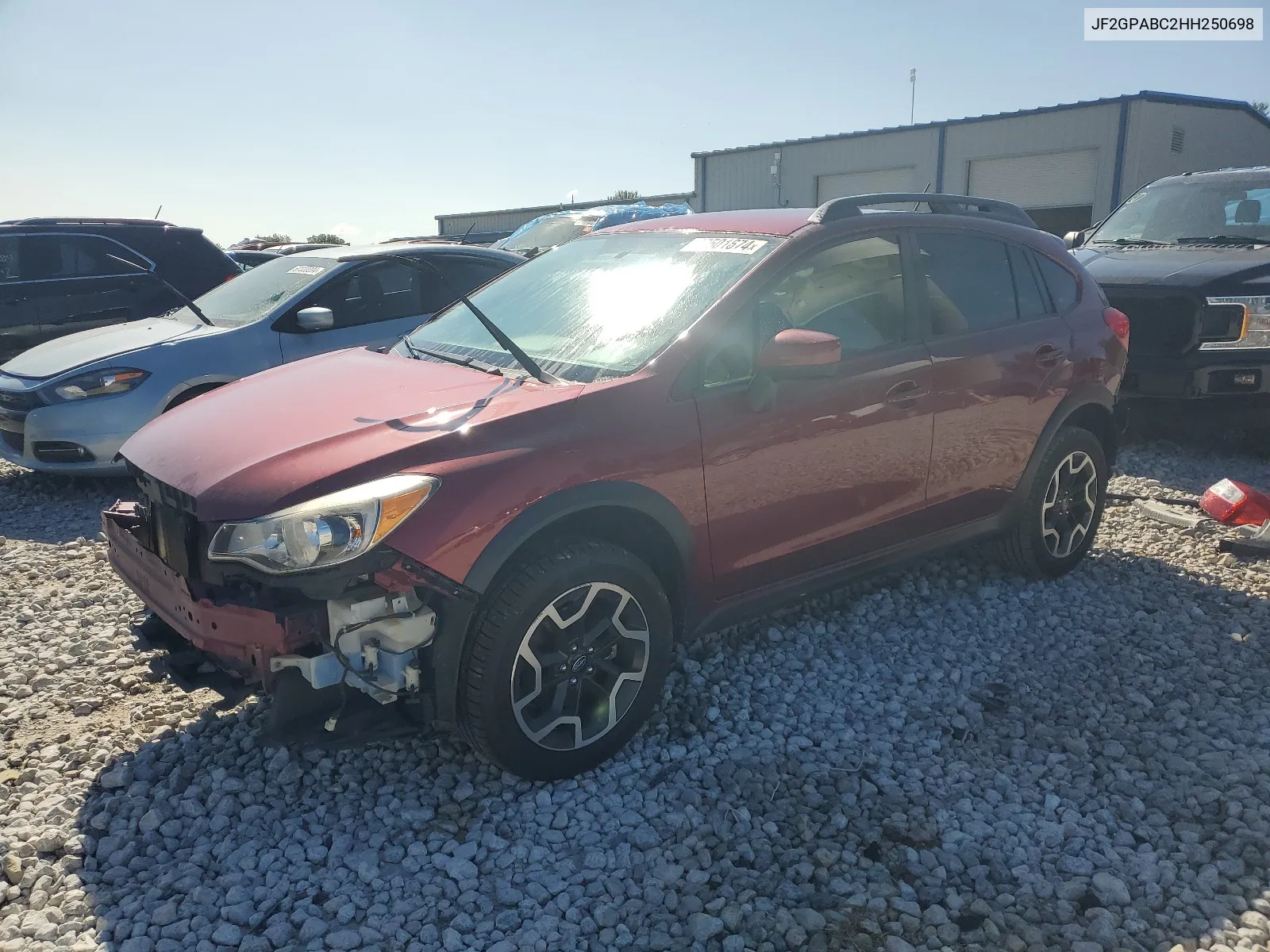 2017 Subaru Crosstrek Premium VIN: JF2GPABC2HH250698 Lot: 67501674