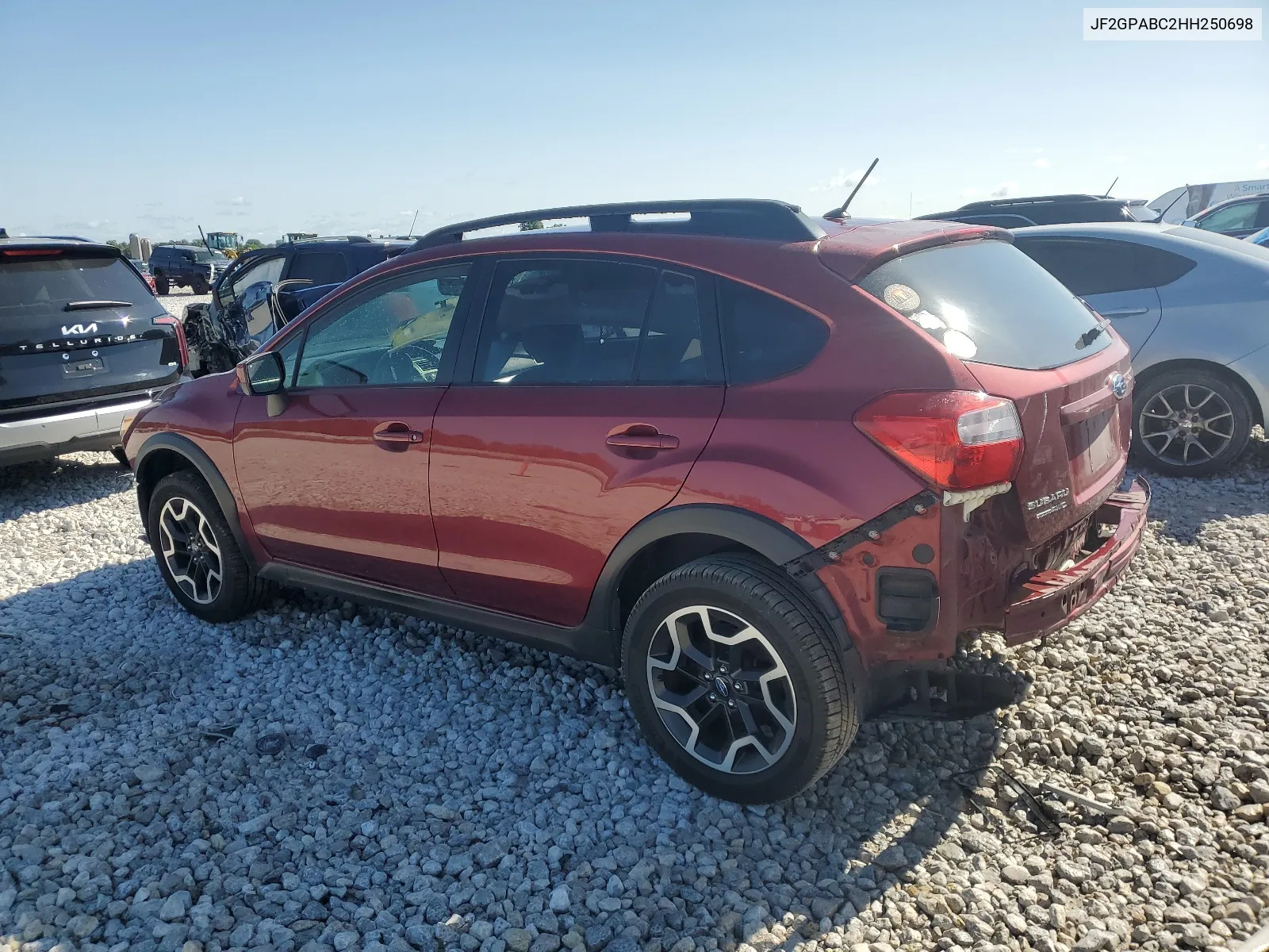 2017 Subaru Crosstrek Premium VIN: JF2GPABC2HH250698 Lot: 67501674