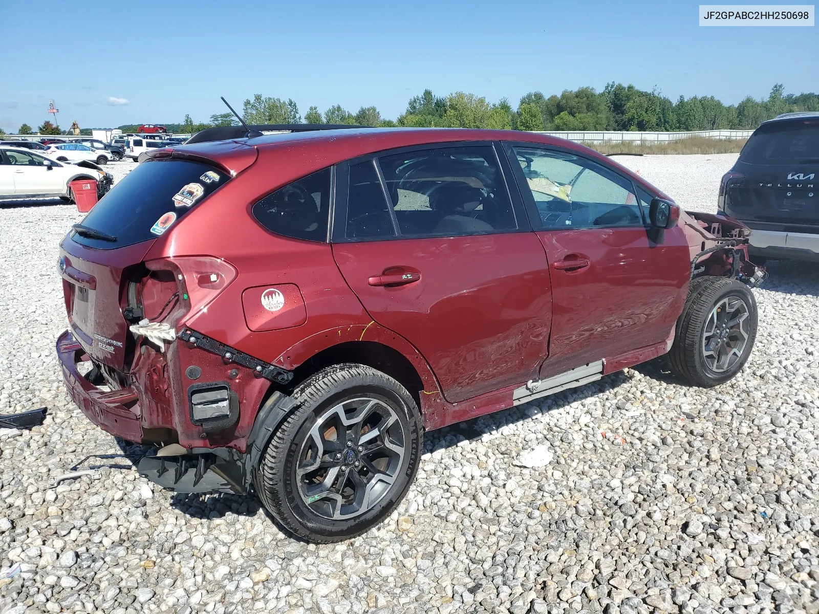 2017 Subaru Crosstrek Premium VIN: JF2GPABC2HH250698 Lot: 67501674