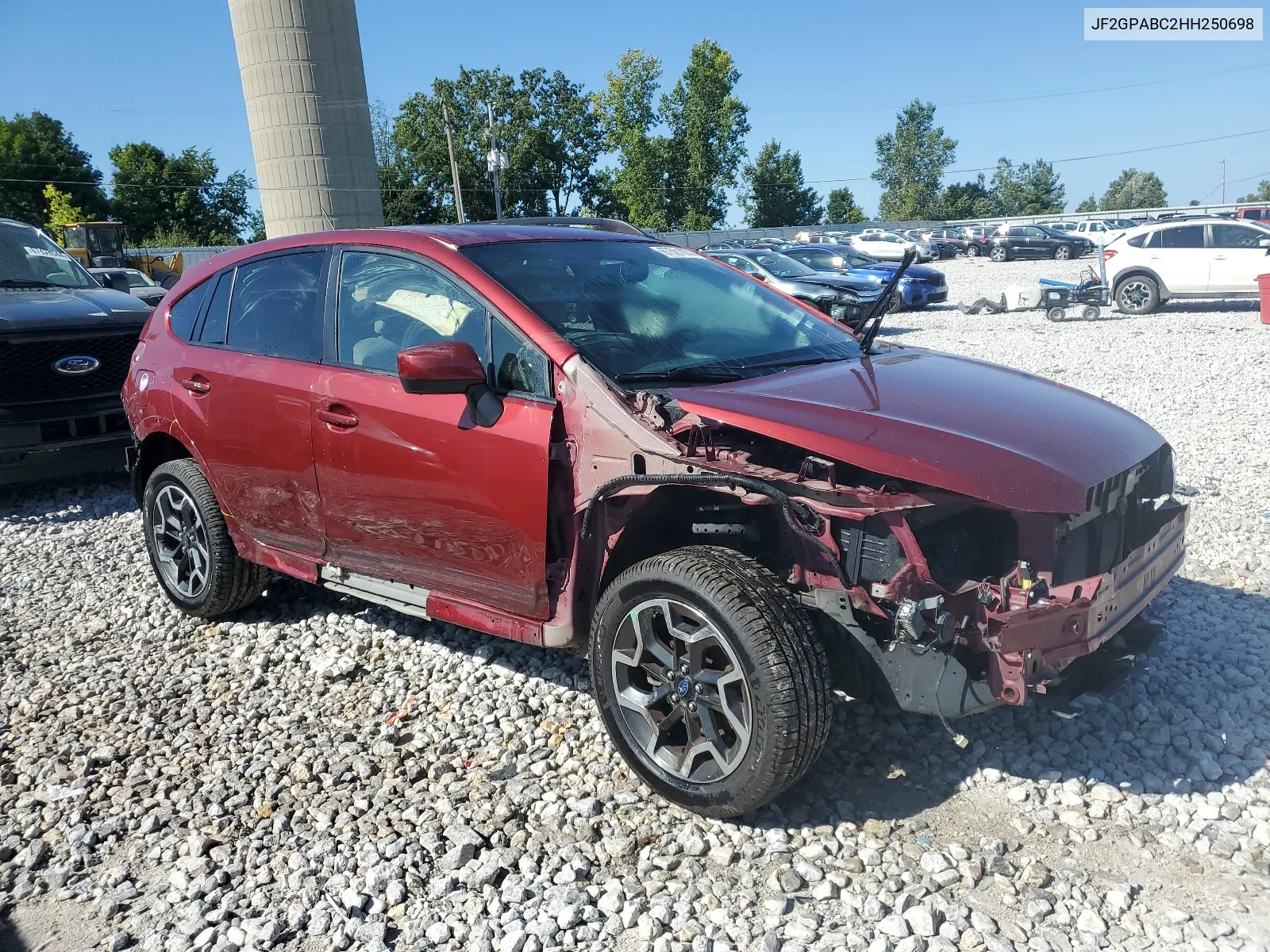 2017 Subaru Crosstrek Premium VIN: JF2GPABC2HH250698 Lot: 67501674