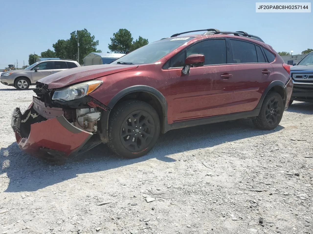 2017 Subaru Crosstrek Premium VIN: JF2GPABC8HG257144 Lot: 68235304