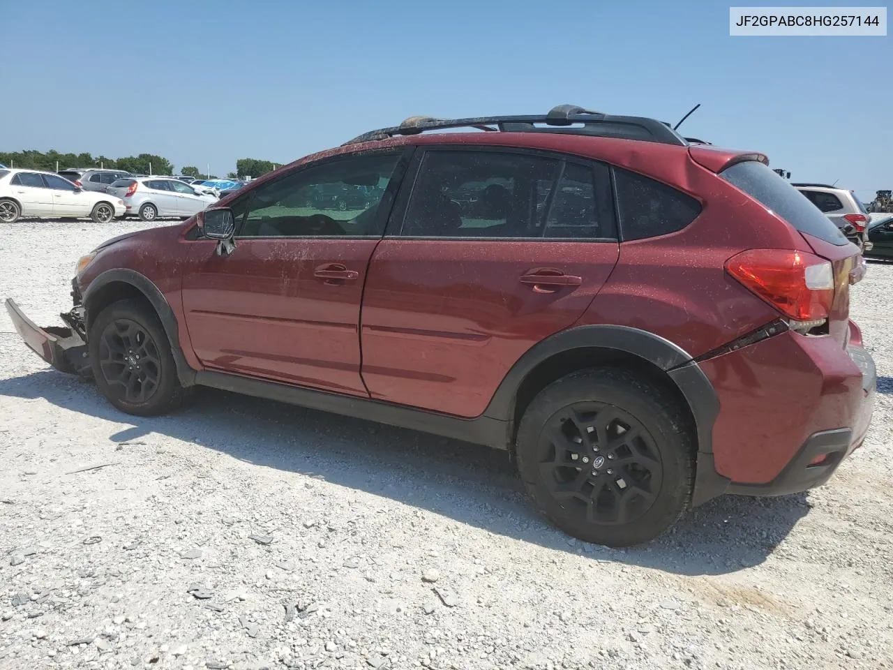 2017 Subaru Crosstrek Premium VIN: JF2GPABC8HG257144 Lot: 68235304