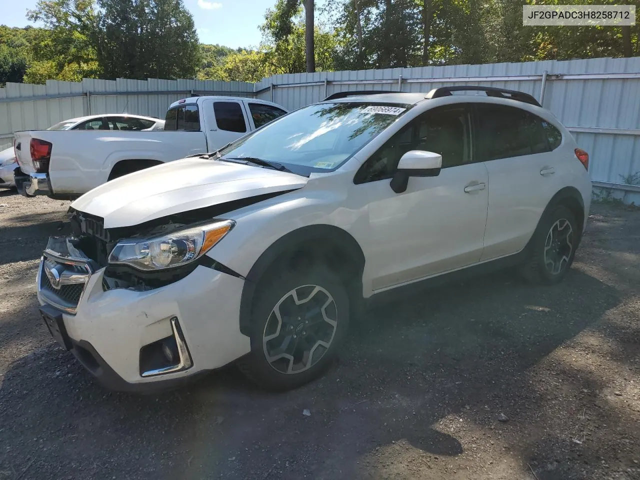 2017 Subaru Crosstrek Premium VIN: JF2GPADC3H8258712 Lot: 69066974