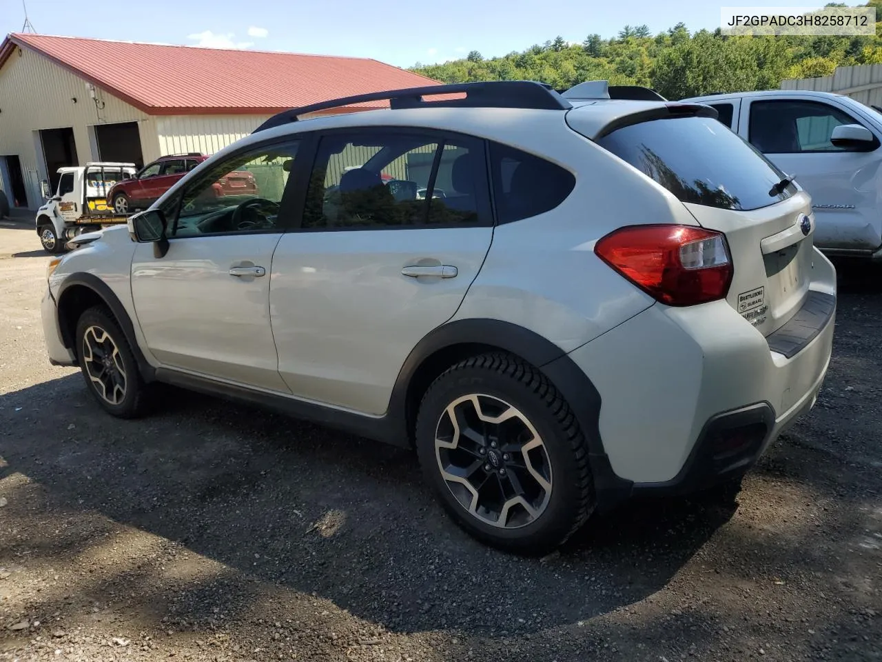 JF2GPADC3H8258712 2017 Subaru Crosstrek Premium