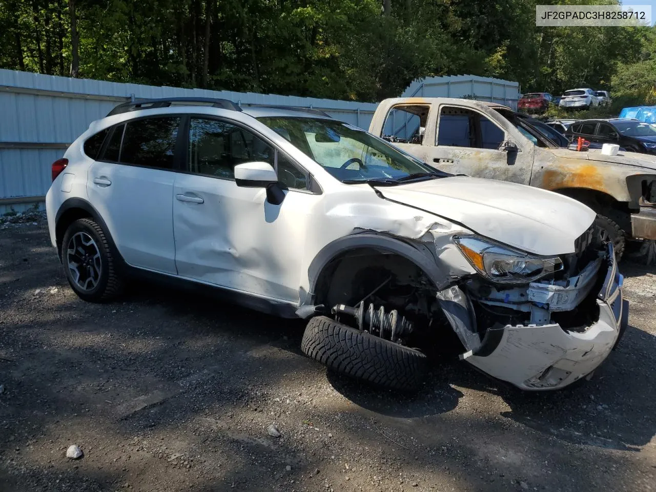 2017 Subaru Crosstrek Premium VIN: JF2GPADC3H8258712 Lot: 69066974