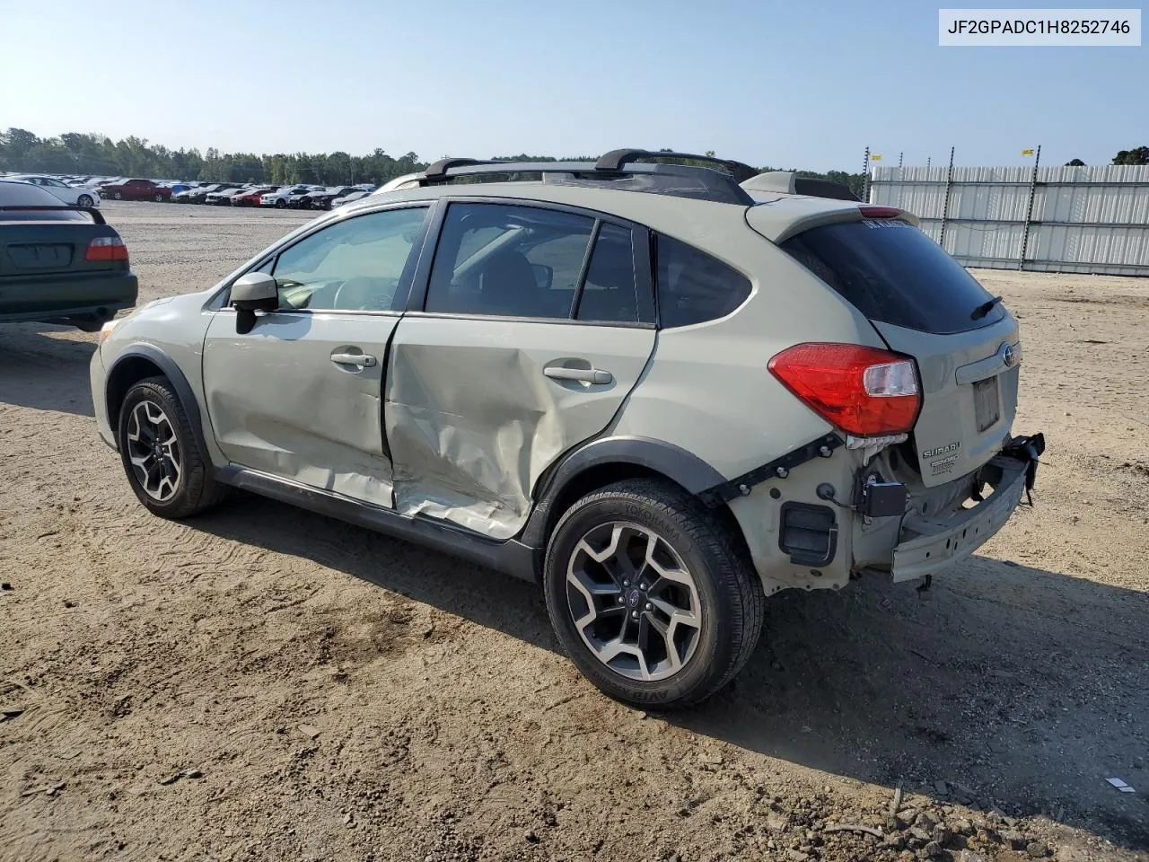 2017 Subaru Crosstrek Premium VIN: JF2GPADC1H8252746 Lot: 69594374