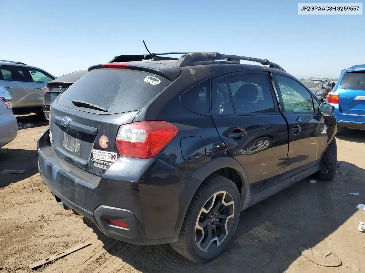 JF2GPAAC8HG259557 2017 Subaru Crosstrek