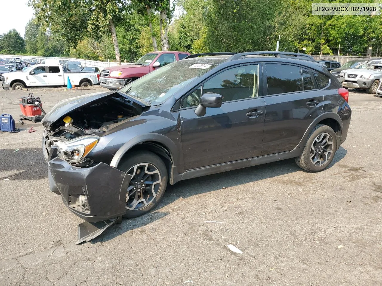 2017 Subaru Crosstrek Premium VIN: JF2GPABCXH8271928 Lot: 70205674