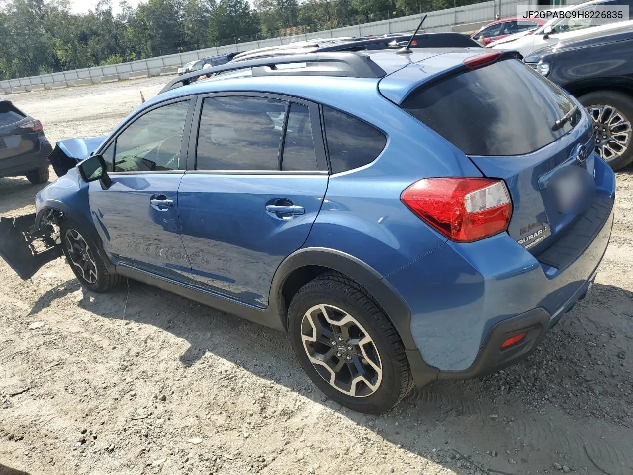 2017 Subaru Crosstrek Premium VIN: JF2GPABC9H8226835 Lot: 70414134