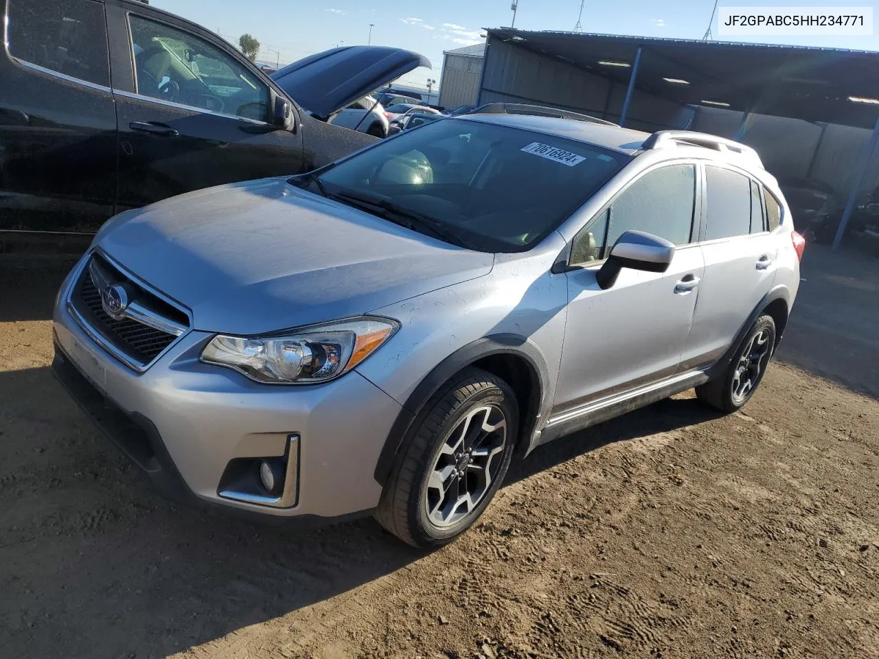 2017 Subaru Crosstrek Premium VIN: JF2GPABC5HH234771 Lot: 70616924