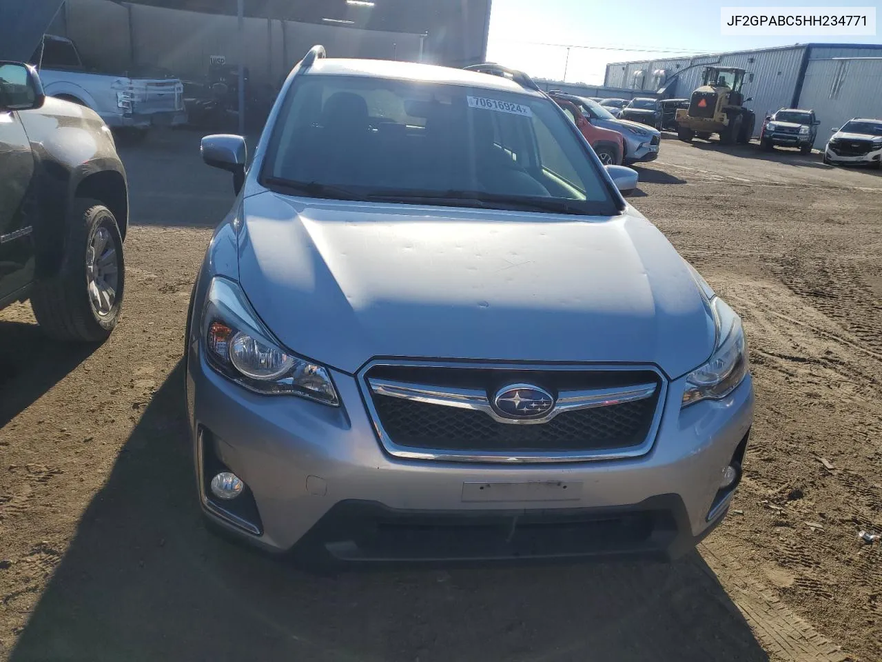 2017 Subaru Crosstrek Premium VIN: JF2GPABC5HH234771 Lot: 70616924