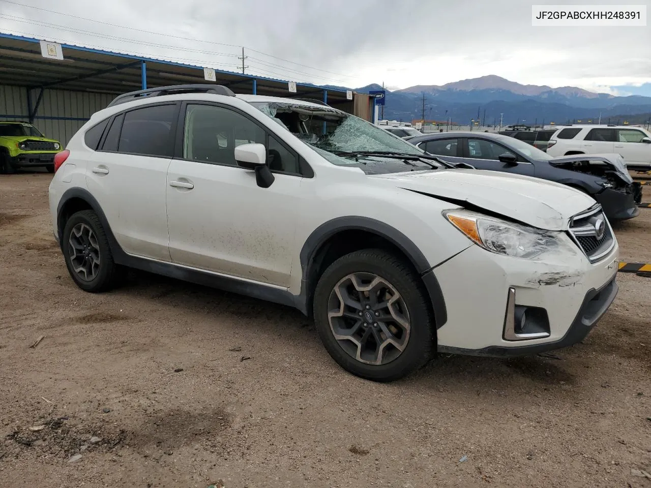 2017 Subaru Crosstrek Premium VIN: JF2GPABCXHH248391 Lot: 70757804