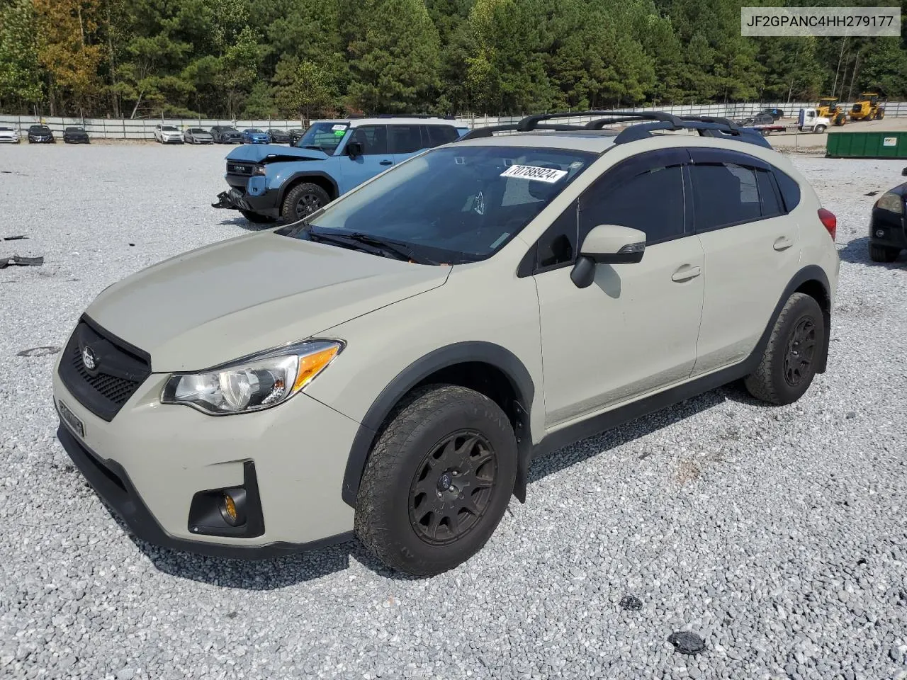 JF2GPANC4HH279177 2017 Subaru Crosstrek Limited