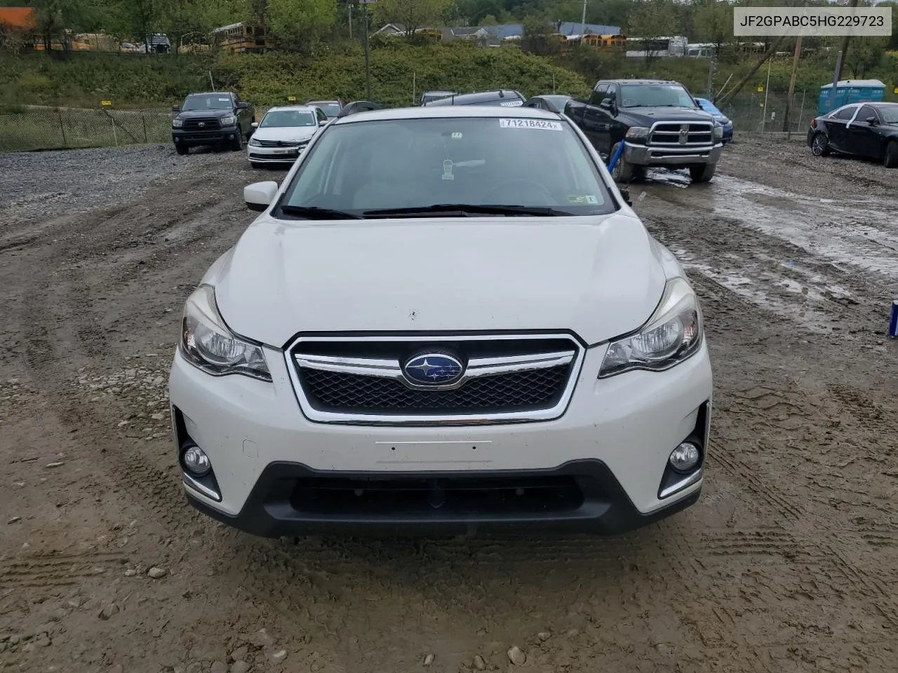 2017 Subaru Crosstrek Premium VIN: JF2GPABC5HG229723 Lot: 71218424