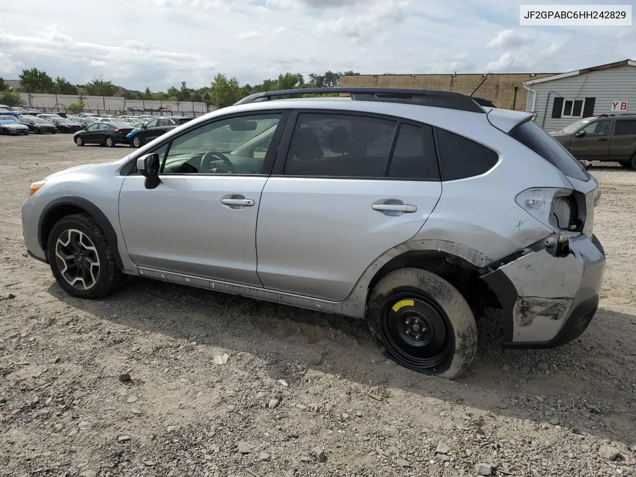 2017 Subaru Crosstrek Premium VIN: JF2GPABC6HH242829 Lot: 71544404