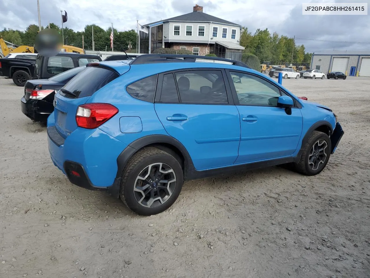 2017 Subaru Crosstrek Premium VIN: JF2GPABC8HH261415 Lot: 72395224