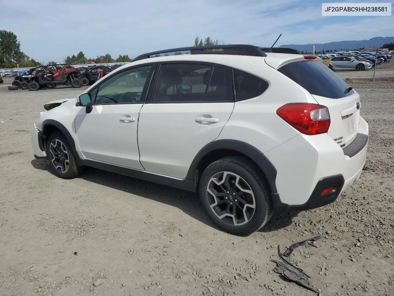 2017 Subaru Crosstrek Premium VIN: JF2GPABC9HH238581 Lot: 72438594