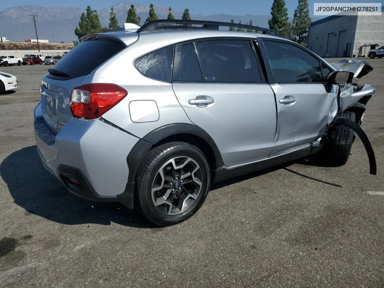 2017 Subaru Crosstrek Limited VIN: JF2GPANC7HH278251 Lot: 72581204