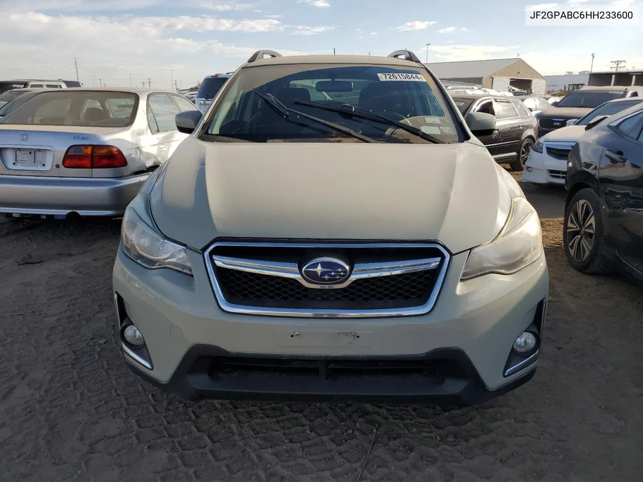 2017 Subaru Crosstrek Premium VIN: JF2GPABC6HH233600 Lot: 72615844