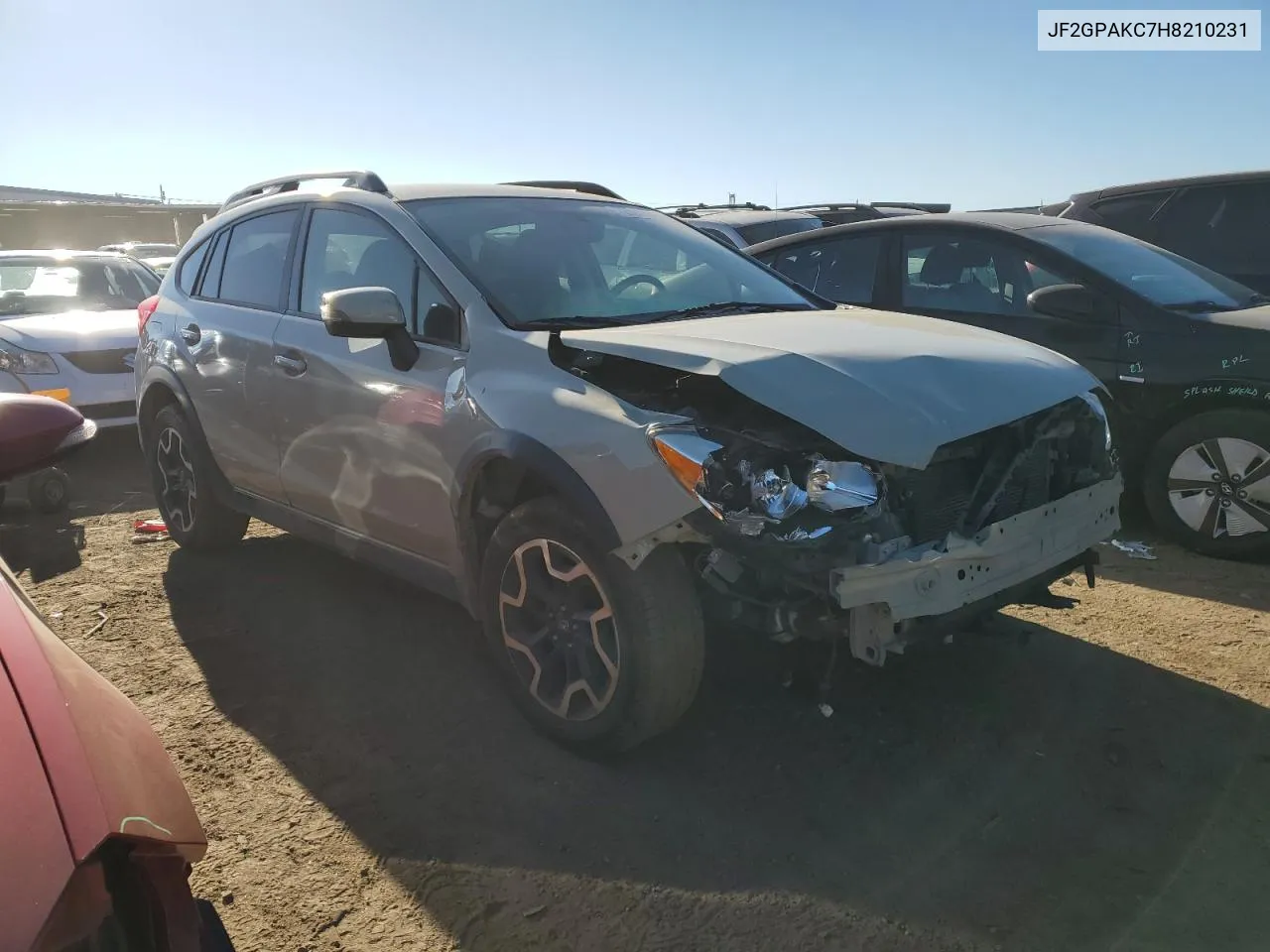 2017 Subaru Crosstrek Limited VIN: JF2GPAKC7H8210231 Lot: 72800904