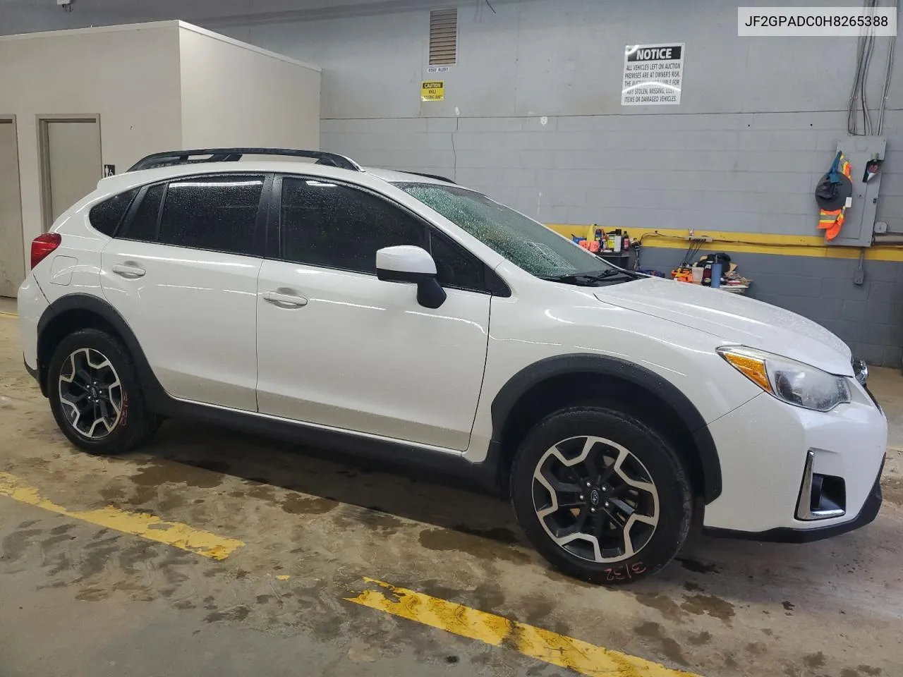 2017 Subaru Crosstrek Premium VIN: JF2GPADC0H8265388 Lot: 72918374