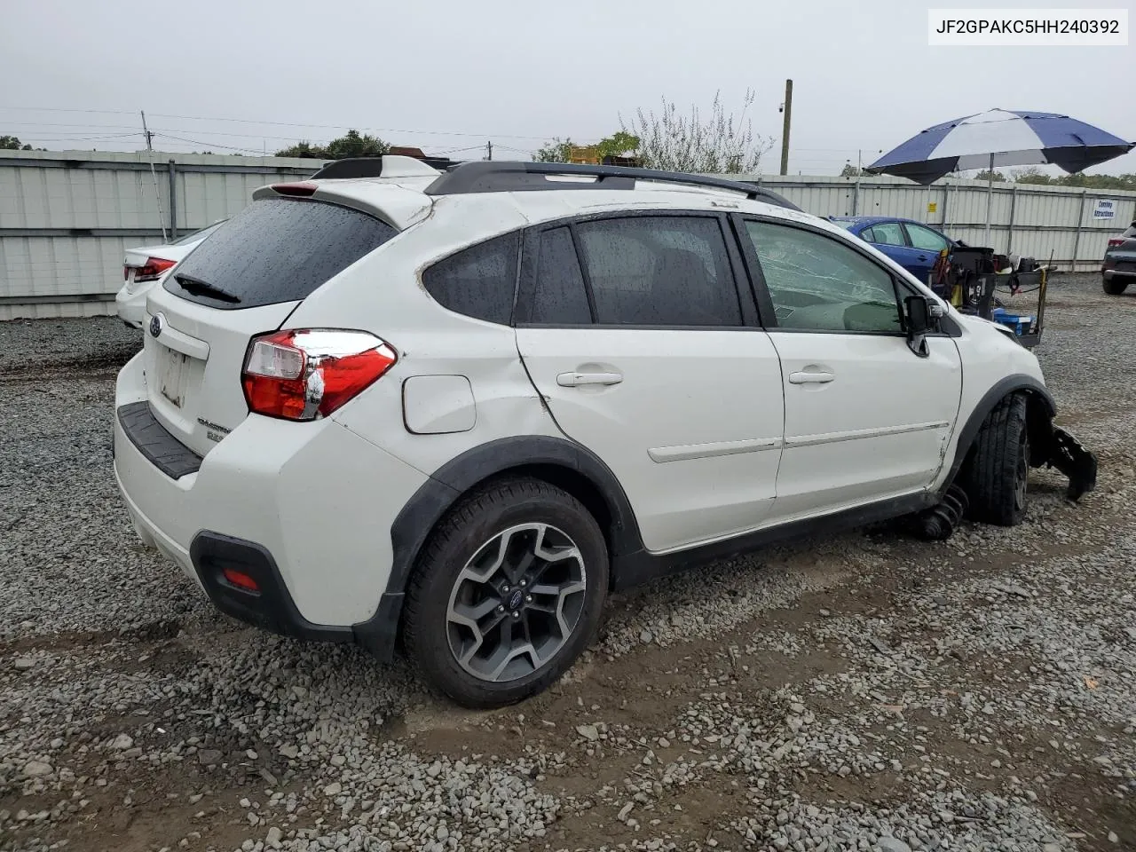 2017 Subaru Crosstrek Limited VIN: JF2GPAKC5HH240392 Lot: 72997284