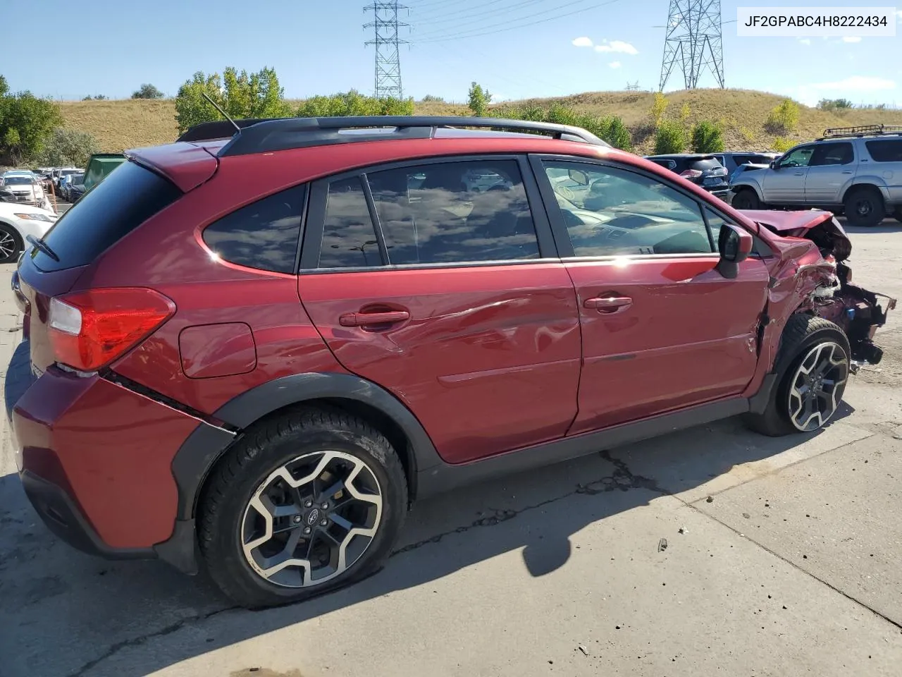 2017 Subaru Crosstrek Premium VIN: JF2GPABC4H8222434 Lot: 73046954